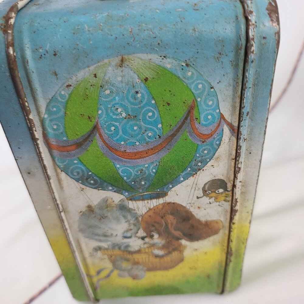 Vintage 1978 Wags 'N Whiskers Metal Lunch Box with ‎ NO Thermos - Picture 8 of 13